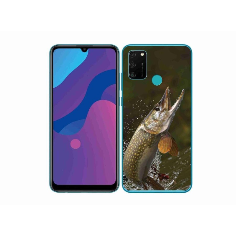 Gél tok mmCase a Honor 9A számára - csuka