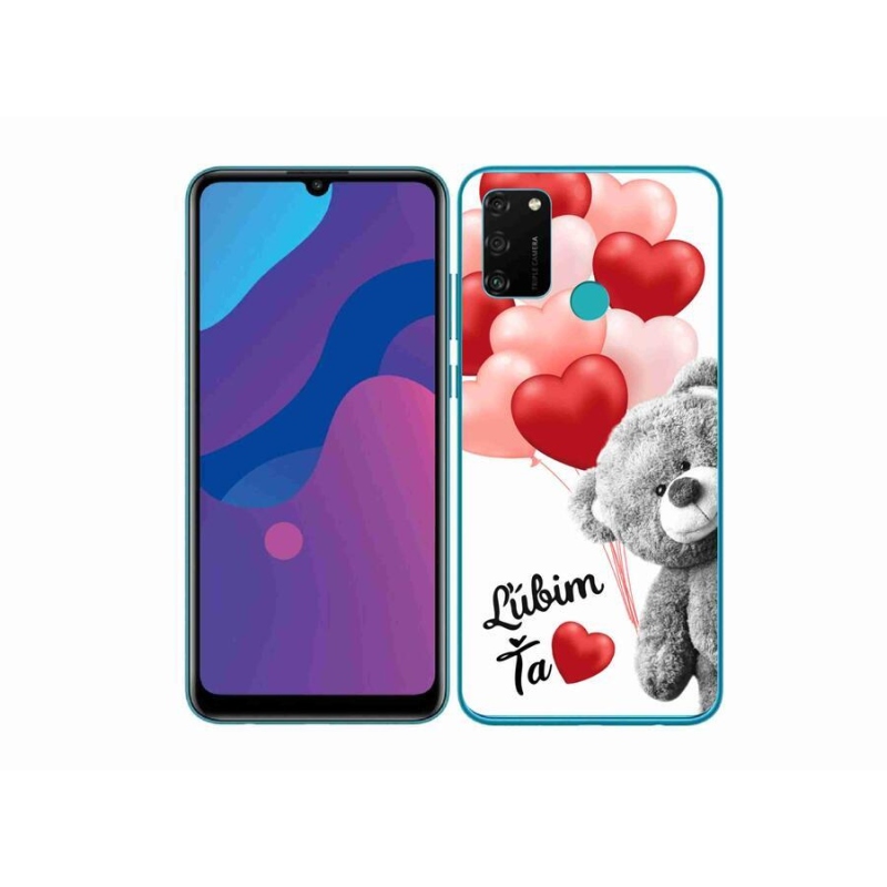 Gél tok mmCase a Honor 9A számára - I love you en