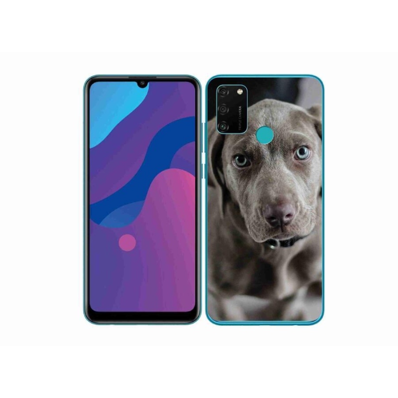 Gél hüvely mmCase a Honor 9A mobiltelefonhoz - výmarský ohař