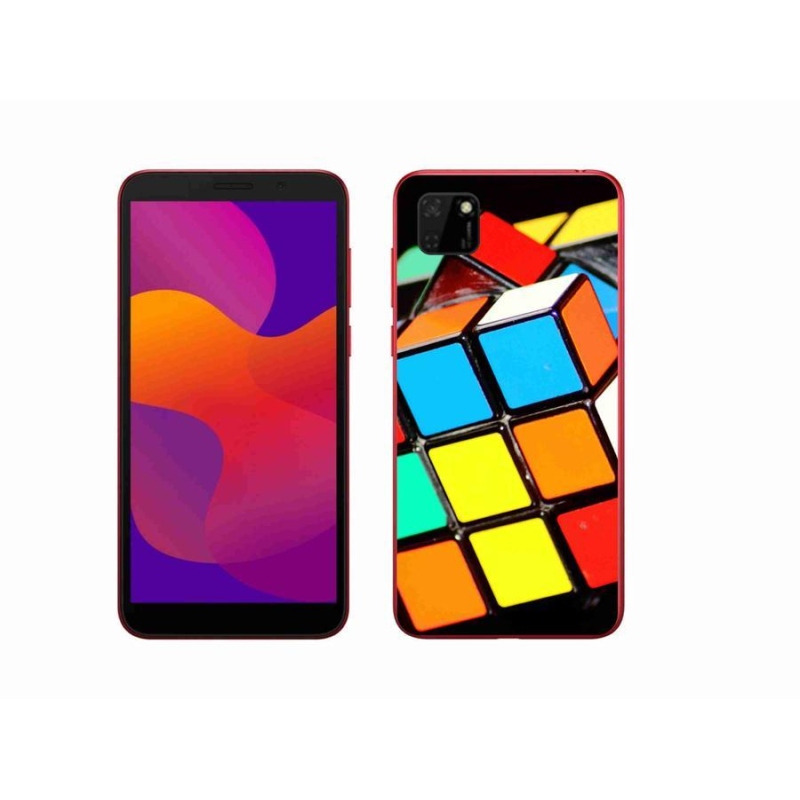 Gél tok mmCase a Honor 9S számára - Rubik-kocka