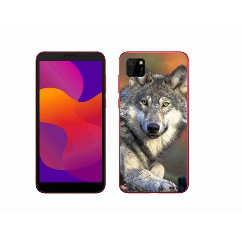 Gél tok mmCase a Honor 9S számára - farkas
