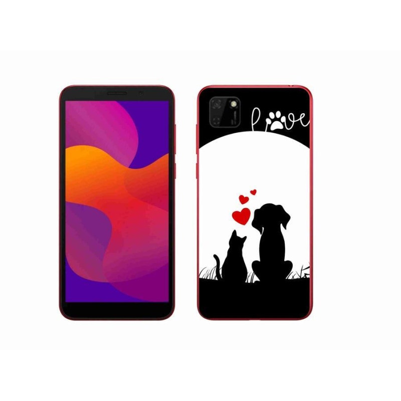 Gél tok mmCase a Honor 9S számára - állatszerelem