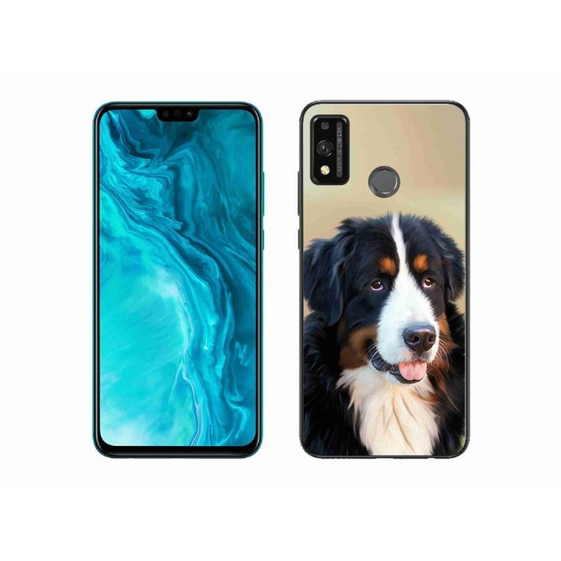 Gél tok mmCase a Honor 9X Lite készülékhez - Berni hegyi kutya