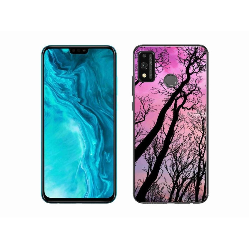Gél tok mmCase a Honor 9X Lite-hoz - kidőlt fák