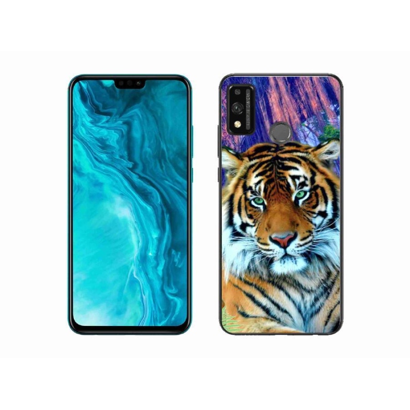 Gél tok mmCase a Honor 9X Lite készülékhez - tigris