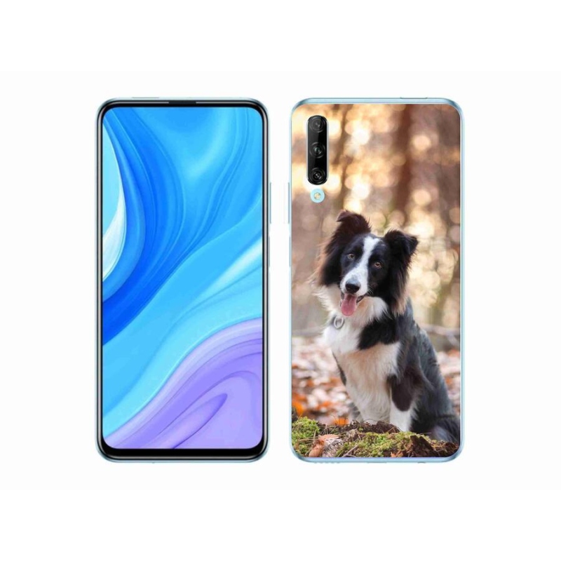 Gél tok mmCase a Honor 9X Pro készülékhez - border collie 1