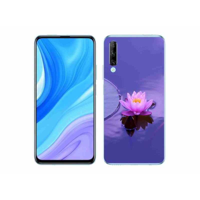 Gél tok mmCase a Honor 9X Pro számára - virág a felületen