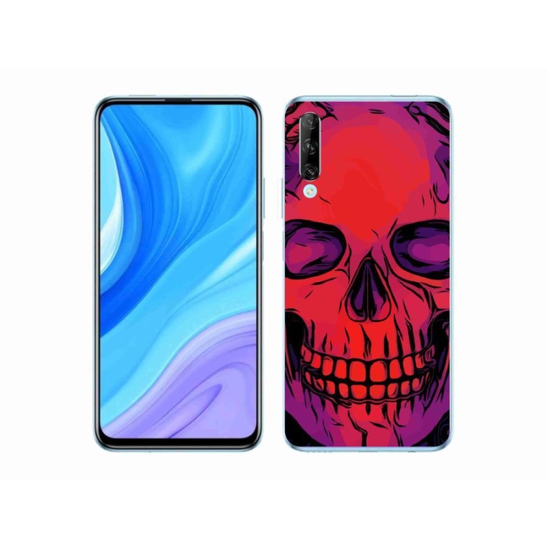 Gél tok mmCase a Honor 9X Pro számára - koponya