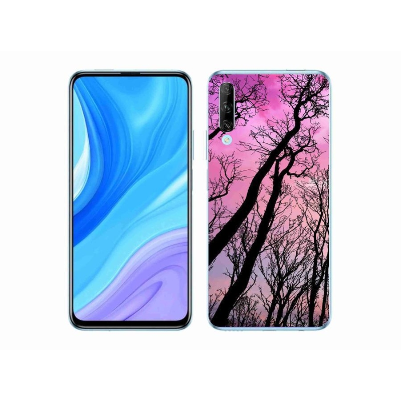Gél tok mmCase a Honor 9X Pro számára - kidőlt fák