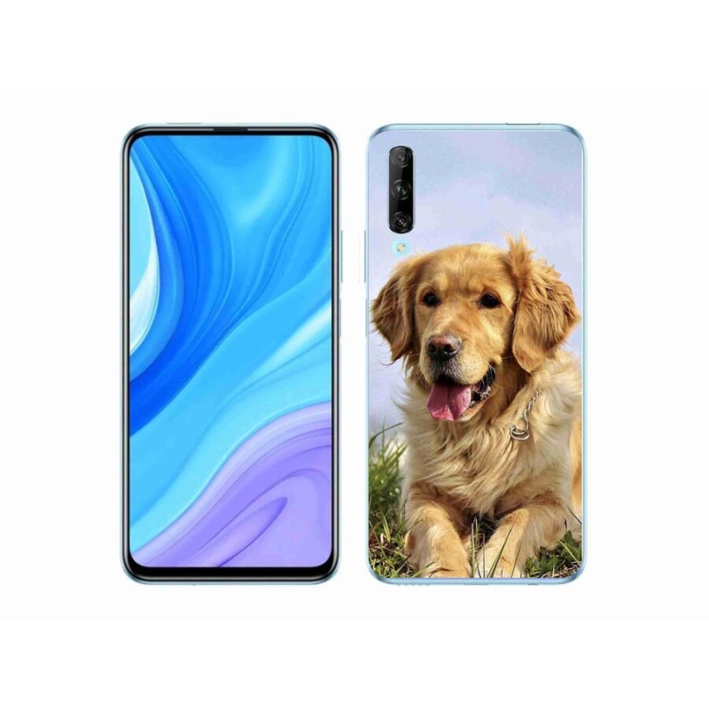 Gél tok mmCase a Honor 9X Pro számára - arany retriever