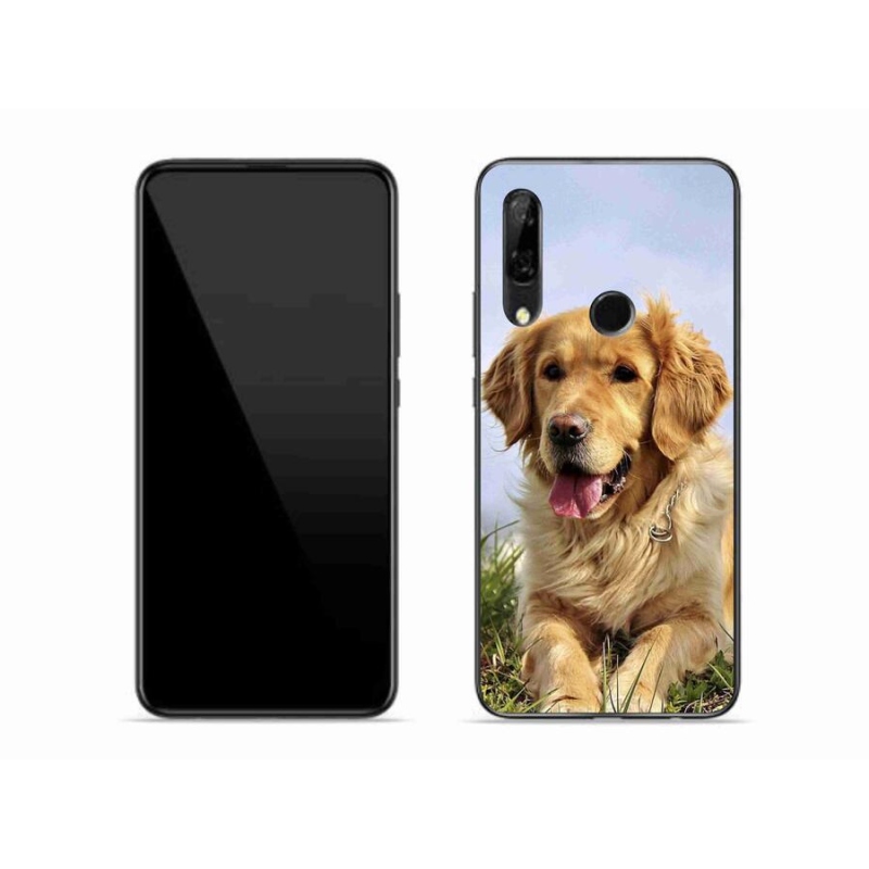 Gél tok mmCase a Honor 9X számára - arany retriever