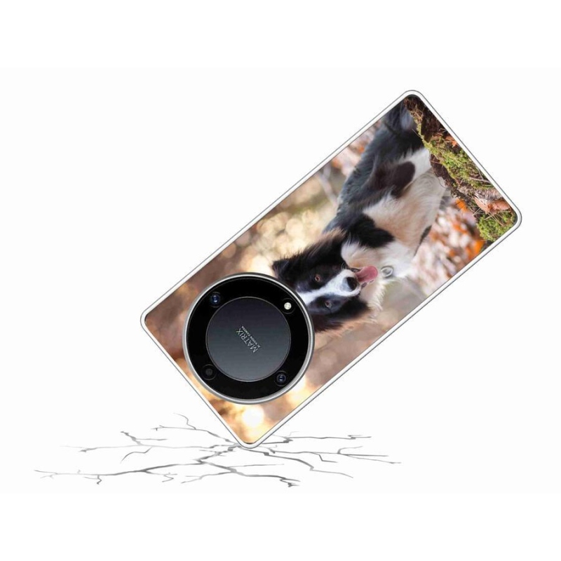 Gél tok mmCase a Honor Magic 5 Lite 5G számára - border colie 1