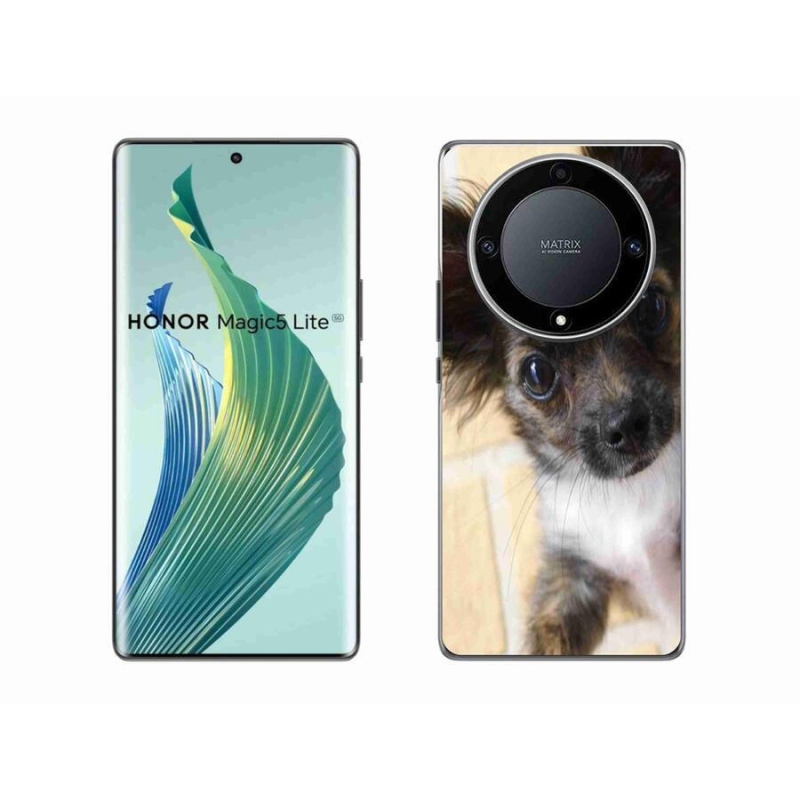 Gél tok mmCase a Honor Magic 5 Lite 5G számára - chihuahua 2