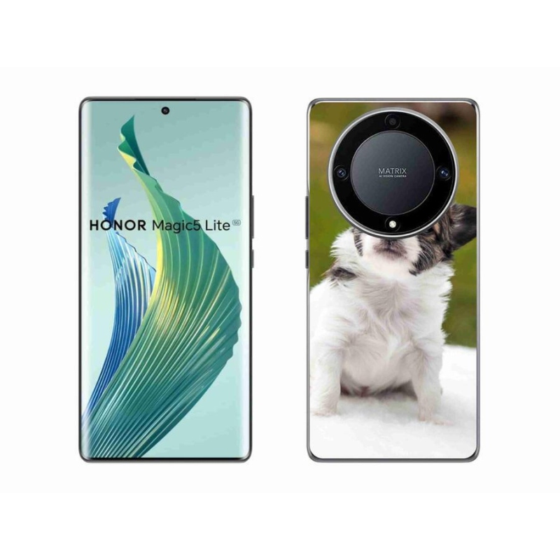 Gél tok mmCase a Honor Magic 5 Lite 5G számára - chihuahua 4
