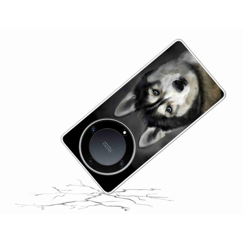 Gél tok mmCase a Honor Magic 5 Lite 5G számára - husky