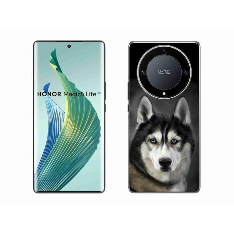 Gél tok mmCase a Honor Magic 5 Lite 5G számára - husky