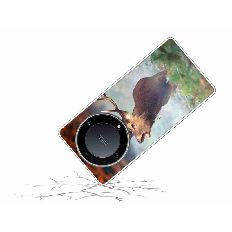 Gél tok mmCase a Honor Magic 5 Lite 5G számára - szarvas 2