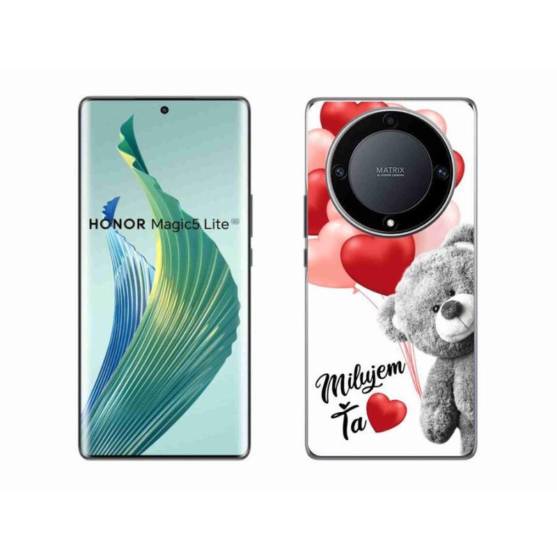 Gél tok mmCase a Honor Magic 5 Lite 5G számára - Szeretlek
