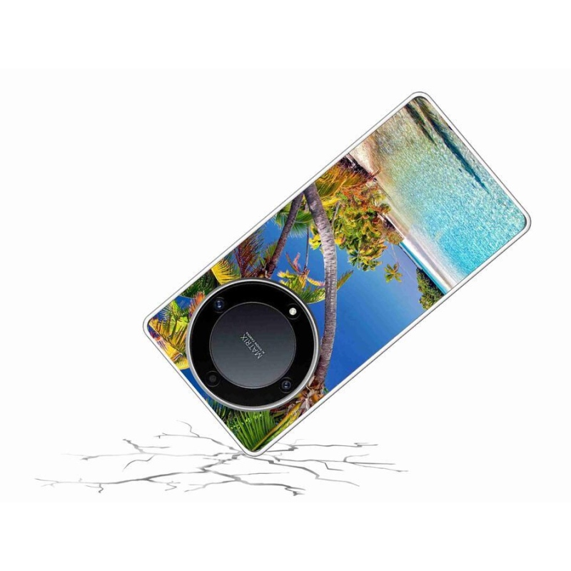 Gél tok mmCase a Honor Magic 5 Lite 5G készülékhez - tengerparton