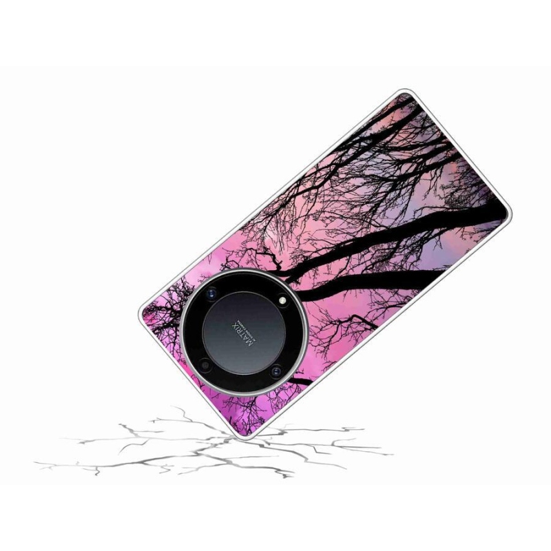 Gél tok mmCase a Honor Magic 5 Lite 5G számára - kidőlt fák