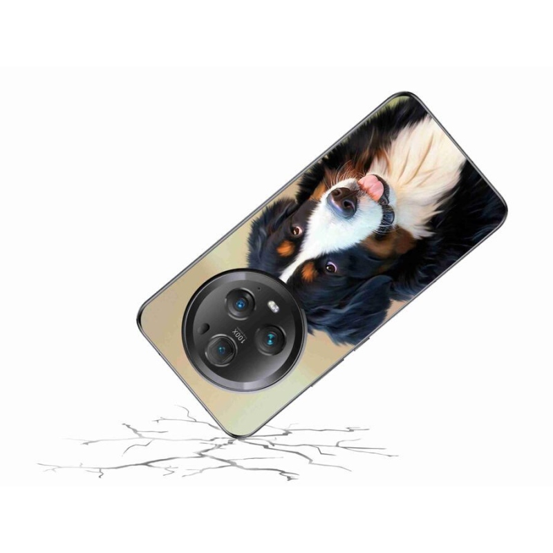 Gél tok mmCase a Honor Magic 5 Pro 5G készülékhez - Berni hegyi kutya