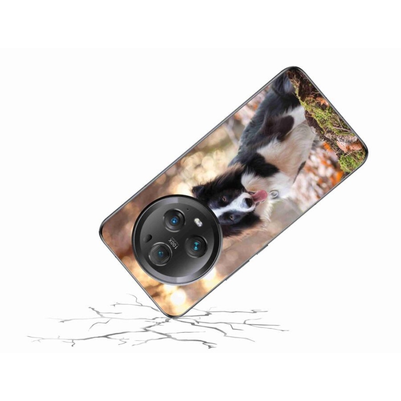 Gél tok mmCase a Honor Magic 5 Pro 5G készülékhez - border collie 1