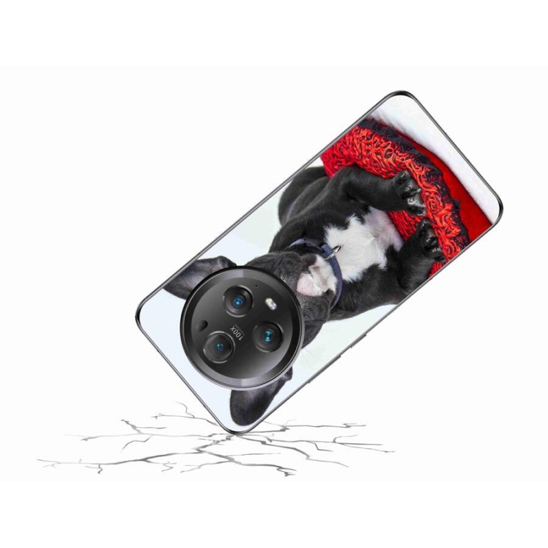 Gél tok mmCase a Honor Magic 5 Pro 5G számára - bulldog