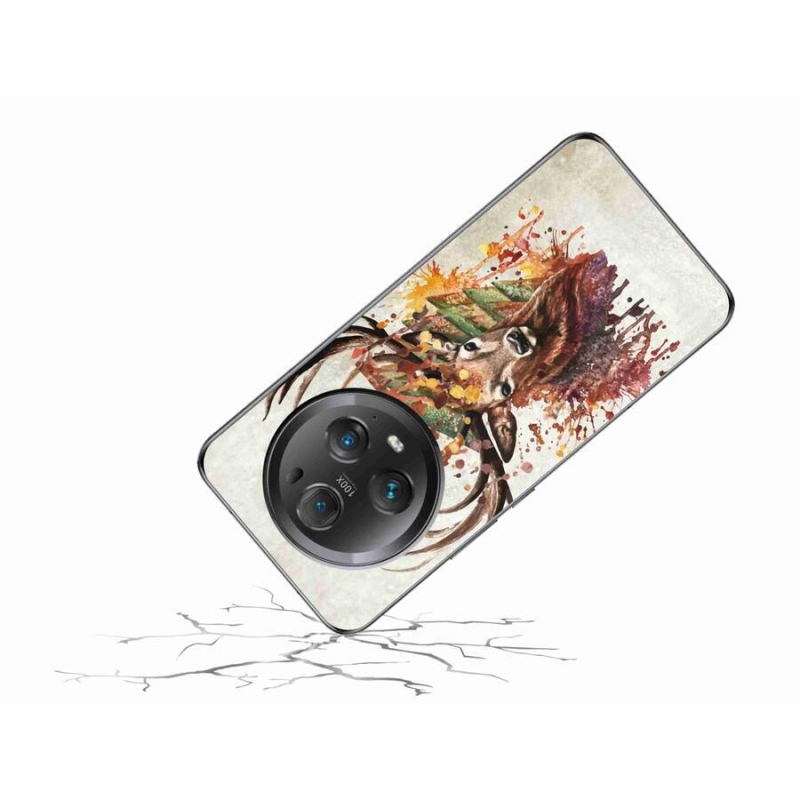 Gél tok mmCase a Honor Magic 5 Pro 5G számára - szarvas 1