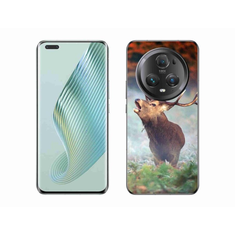 Gél tok mmCase a Honor Magic 5 Pro 5G számára - szarvas 2