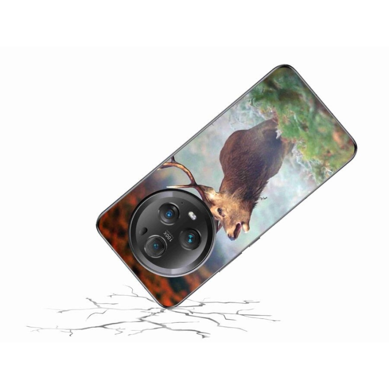 Gél tok mmCase a Honor Magic 5 Pro 5G számára - szarvas 2
