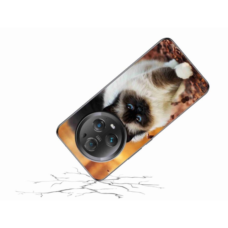 Gél tok mmCase a Honor Magic 5 Pro 5G készülékhez - macska