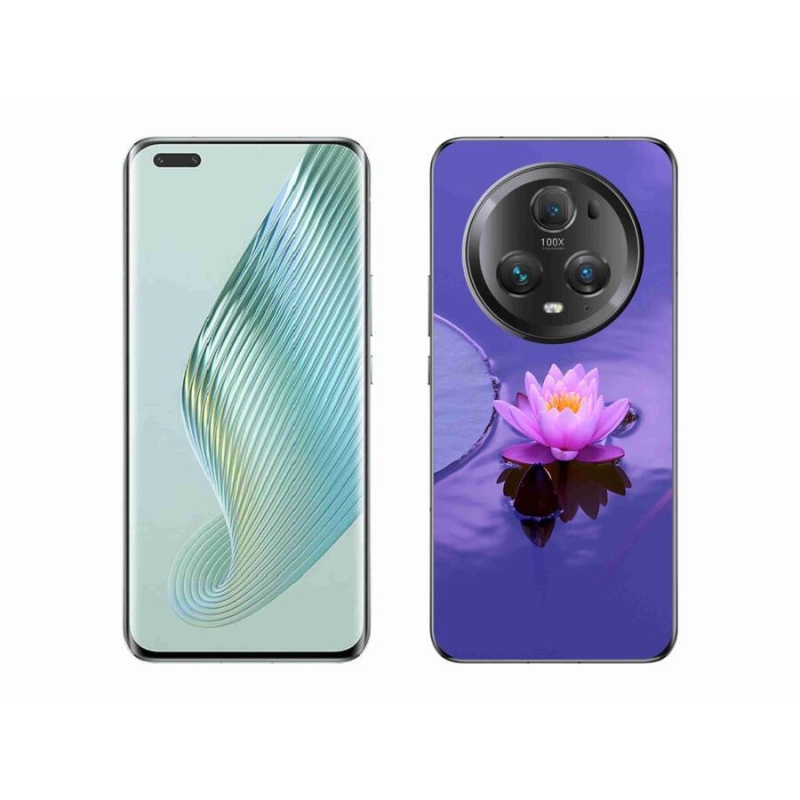 Gél tok mmCase a Honor Magic 5 Pro 5G számára - virág a vízen