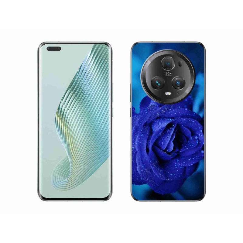 Gél tok mmCase a Honor Magic 5 Pro 5G készülékhez - kék rózsa