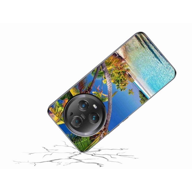 Gél tok mmCase a Honor Magic 5 Pro 5G készülékhez - tengerparton