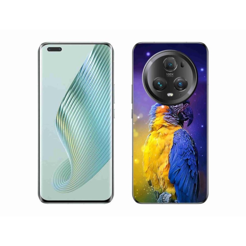 Gél tok mmCase a Honor Magic 5 Pro 5G készülékhez - papagáj ara 1