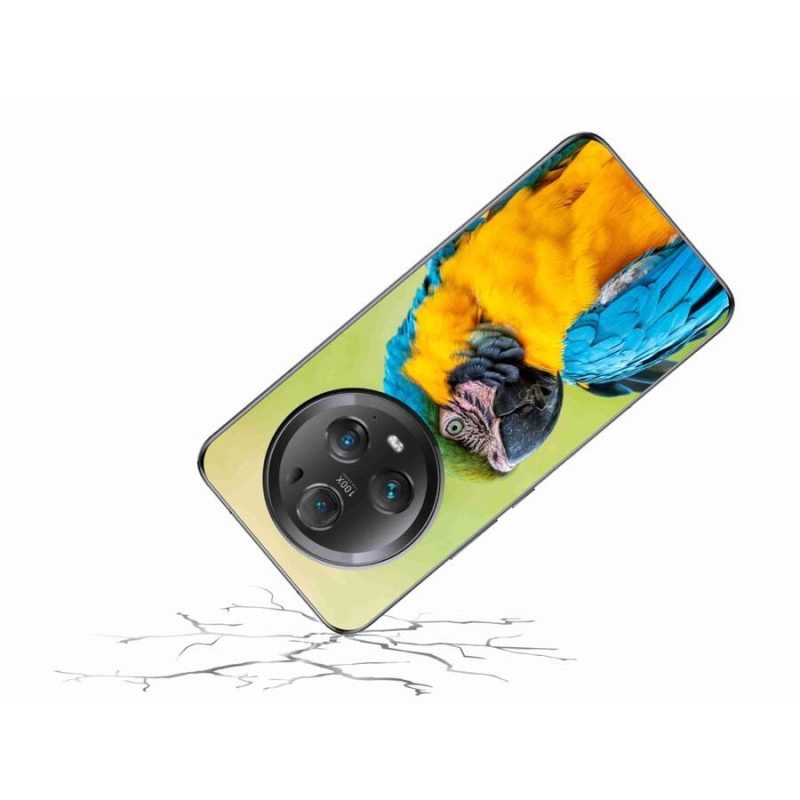 Gél tok mmCase a Honor Magic 5 Pro 5G készülékhez - papagáj ara 2