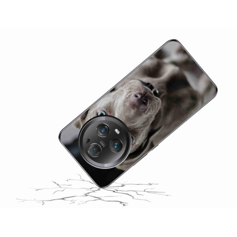 Gélhüvely mmCase a Honor Magic 5 Pro 5G mobiltelefonhoz - výmarský ohař