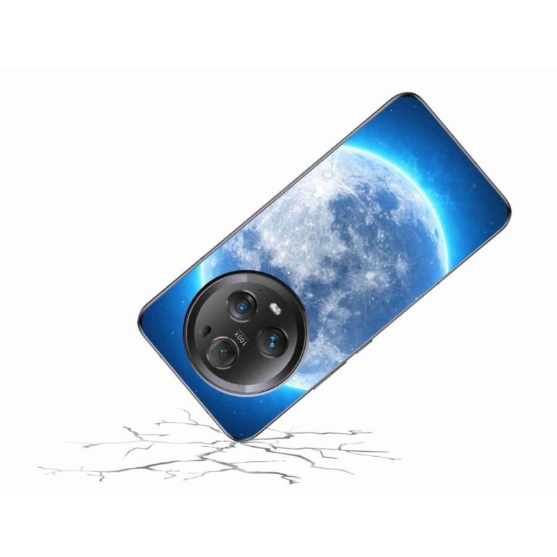 Gél tok mmCase a Honor Magic 5 Pro 5G számára - földgömb alakú