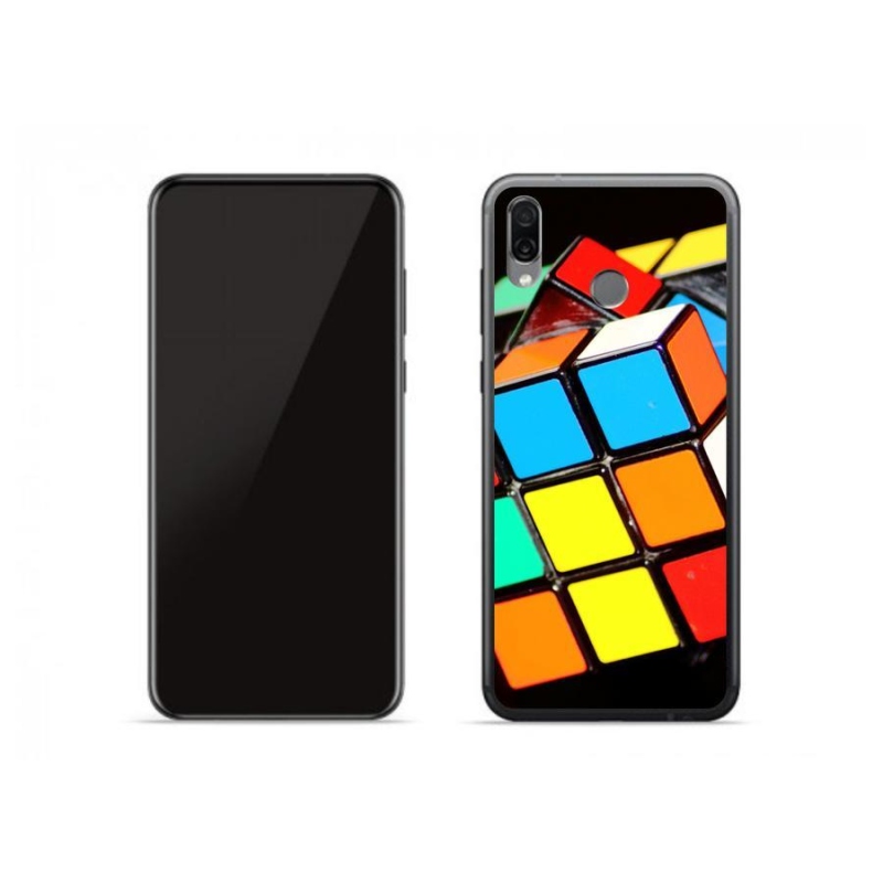 Gél tok mmCase for Honor Play - Rubik kocka