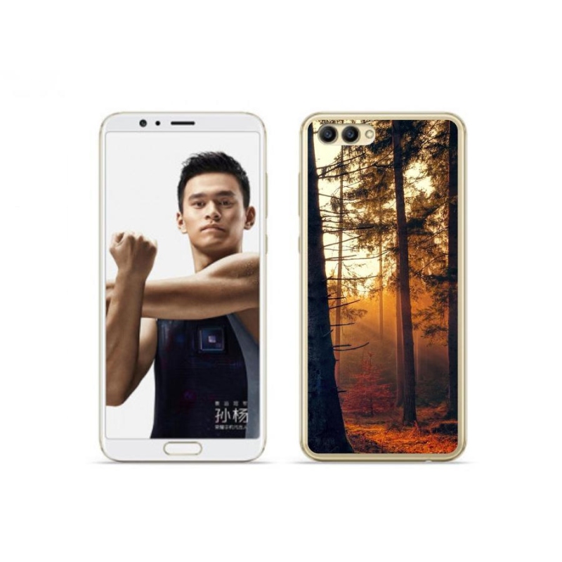 Gél tok mmCase a Honor View 10 készülékhez - erdő