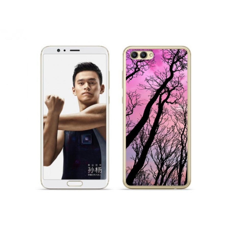 Gél tok mmCase a Honor View 10 készülékhez - kidőlt fák