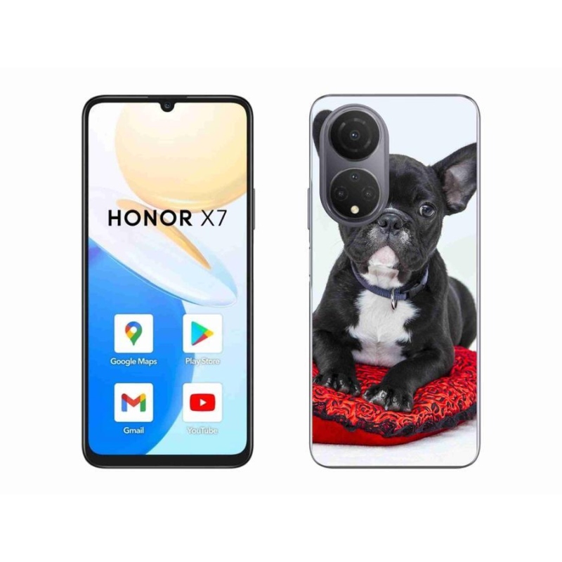 Gél tok mmCase a Honor X7-hez - bulldog