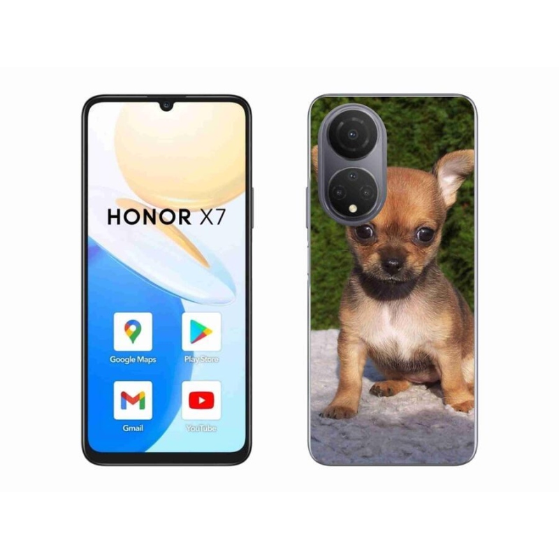 Gél tok mmCase a Honor X7-hez - chihuahua 3