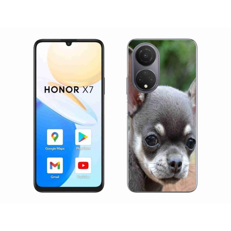 Gél tok mmCase a Honor X7-hez - chihuahua