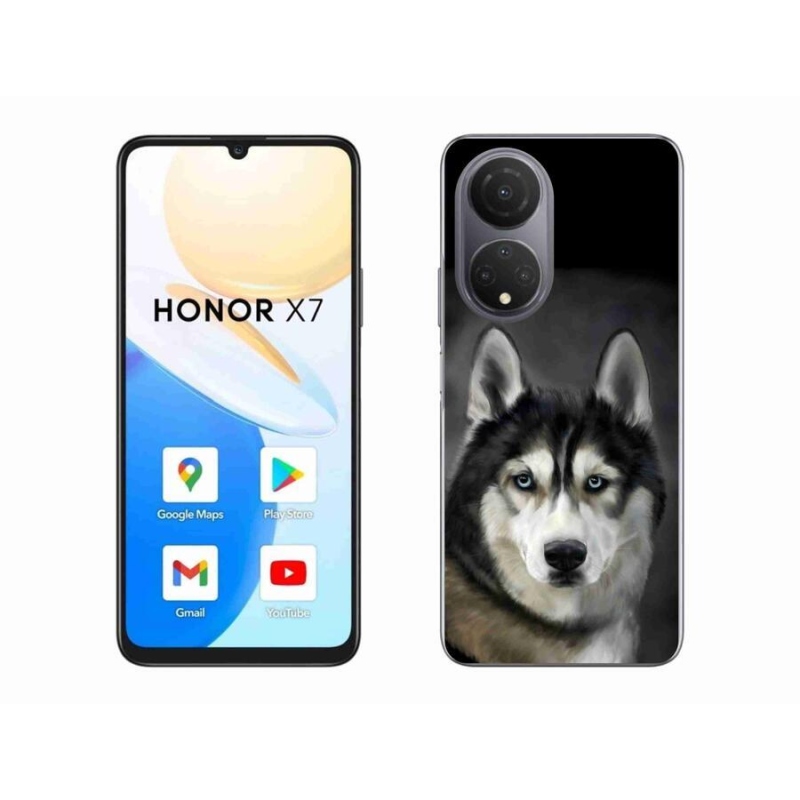 Gél tok mmCase a Honor X7-hez - husky