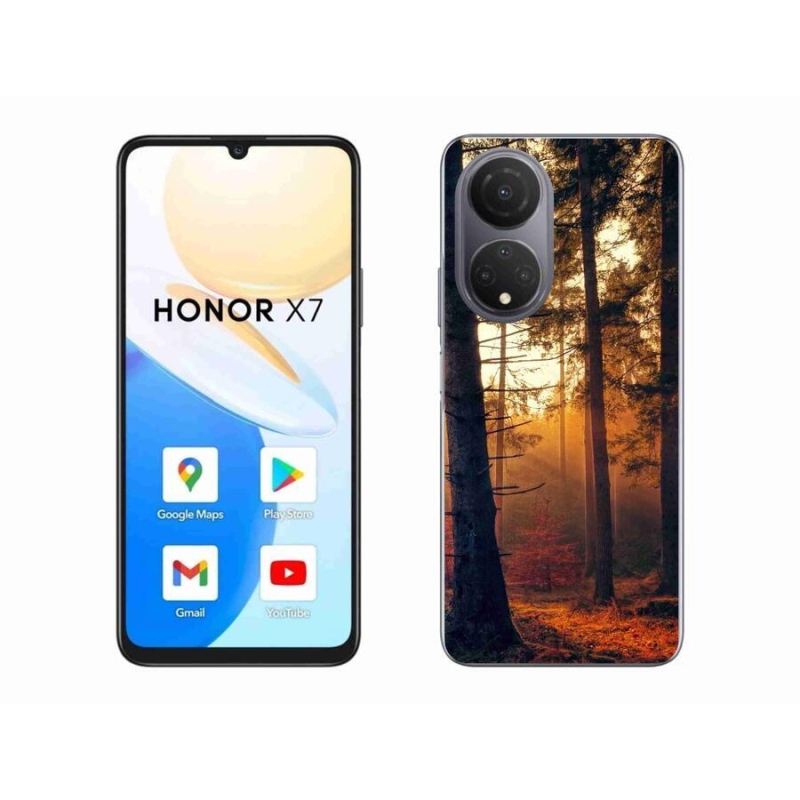 Gél tok mmCase a Honor X7-hez - erdő