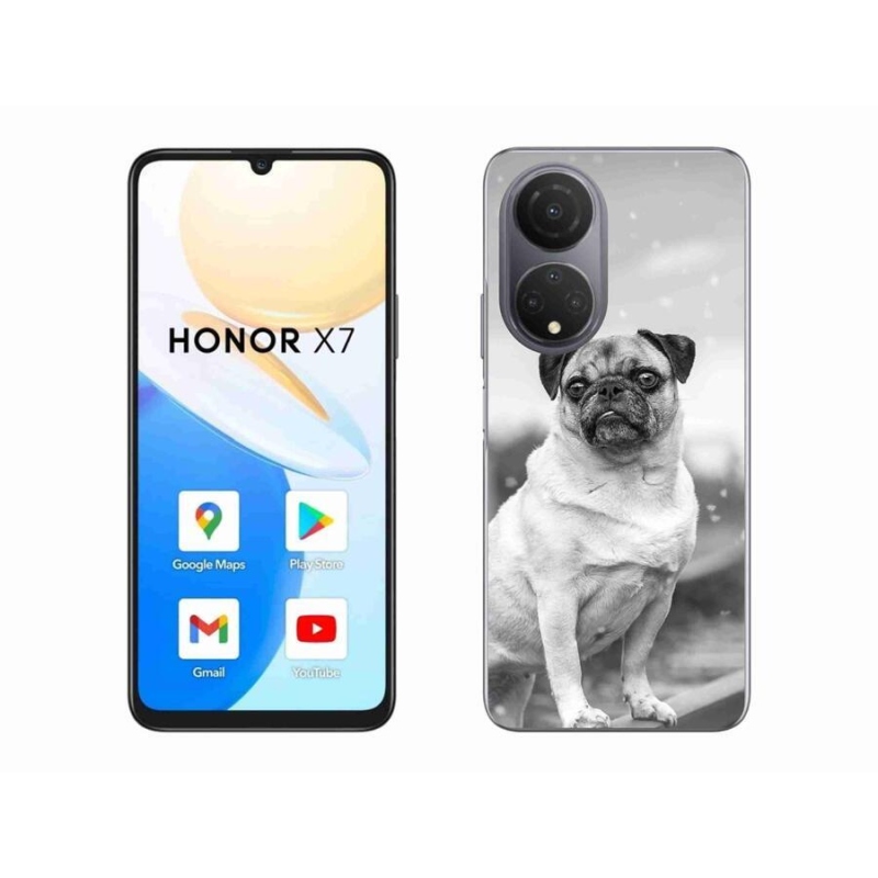 Gél tok mmCase a Honor X7-hez - mopsz