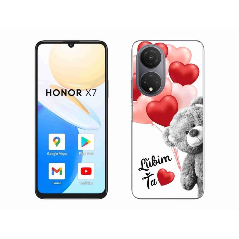 Gél tok mmCase a Honor X7-hez - I love you en