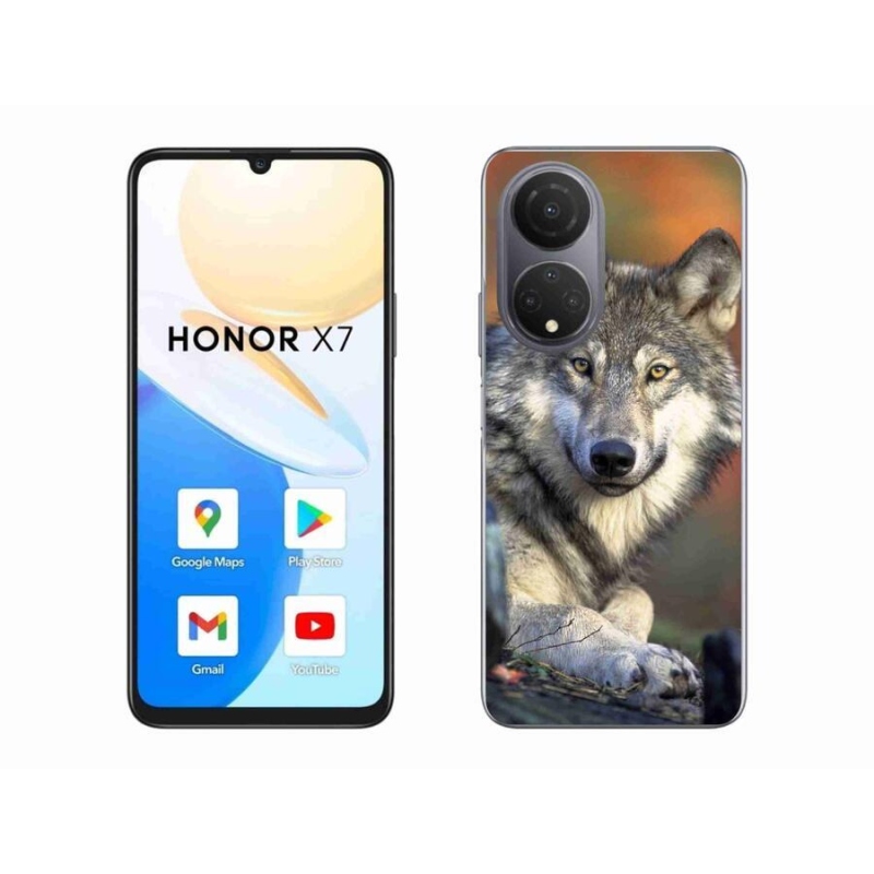 Gél tok mmCase a Honor X7-hez - farkas