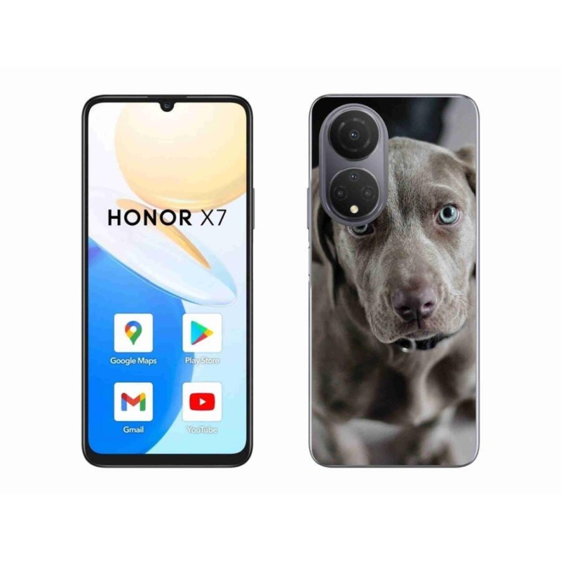 Gélhüvely mmCase a Honor X7 mobiltelefonhoz - výmarský ohař